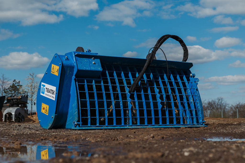 Die TIBATEK®-Betonmischschaufel
