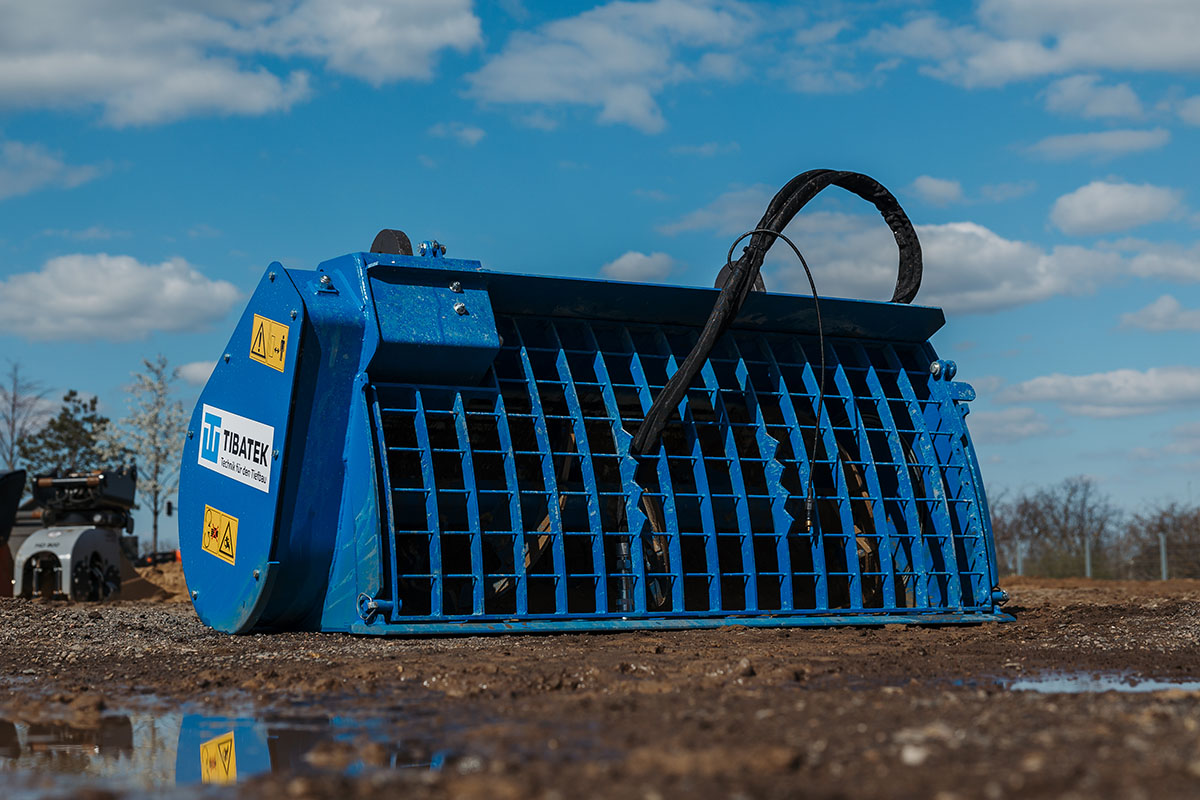 Die TIBATEK Betonmischschaufel